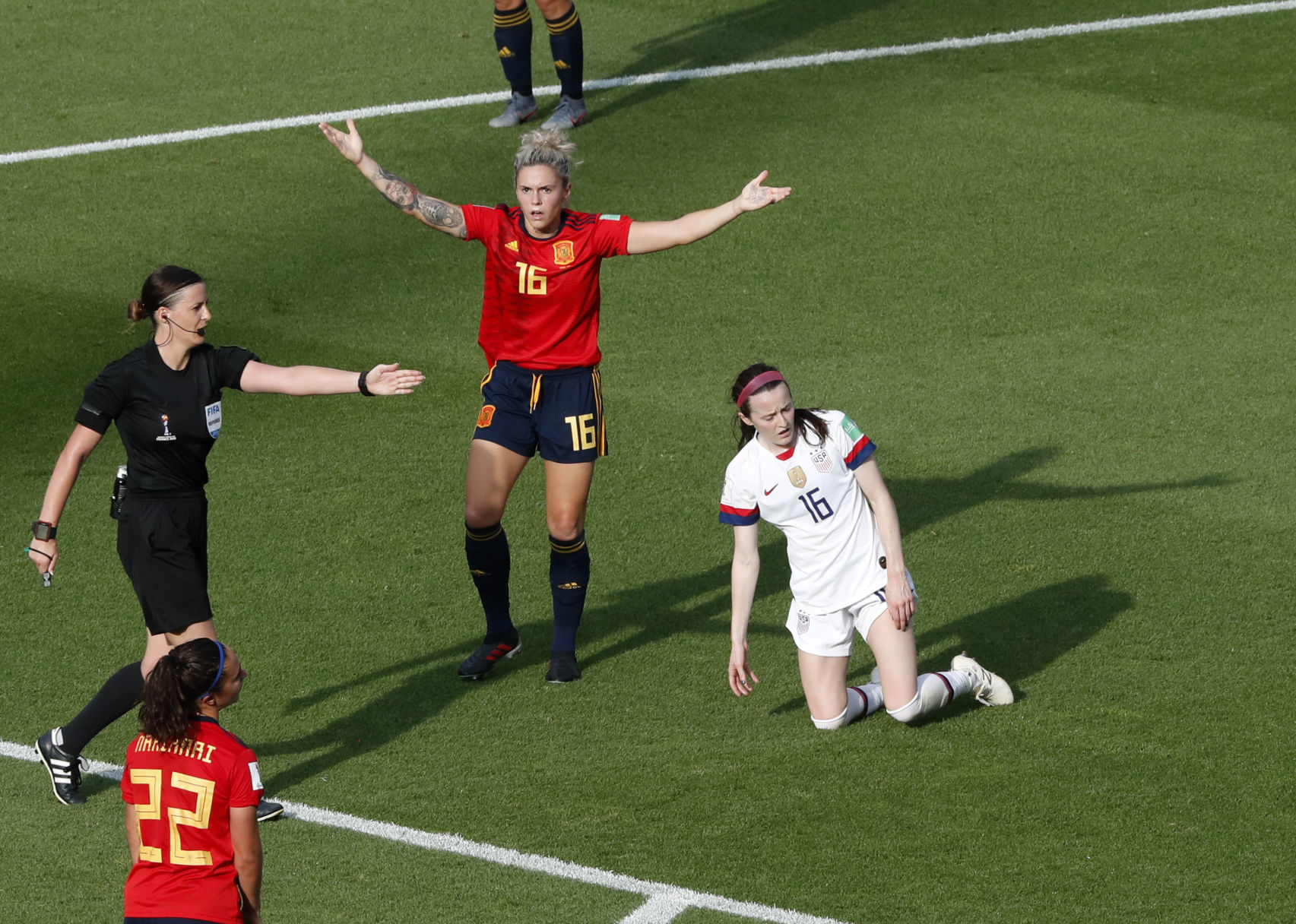 France Spain US WWCup Soccer
